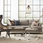 Lauren Chrome Bench Cushion Sofa