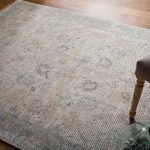 Caldwell Transitional Floral & Botanical, Ivory/Tan/Blue