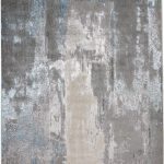 Azure Modern Abstract, Gray/Ivory/Blue