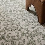 Belfort Traditional Floral & Botanical, Ivory/Green