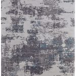 Zarah Modern Abstract, Ivory/Gray/Blue