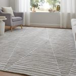 Elias Modern Geometric, Ivory/Tan
