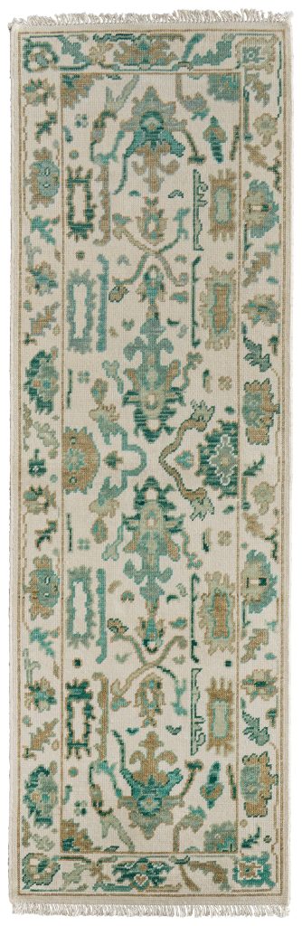 Karina Transitional Floral & Botanical, Green/Ivory