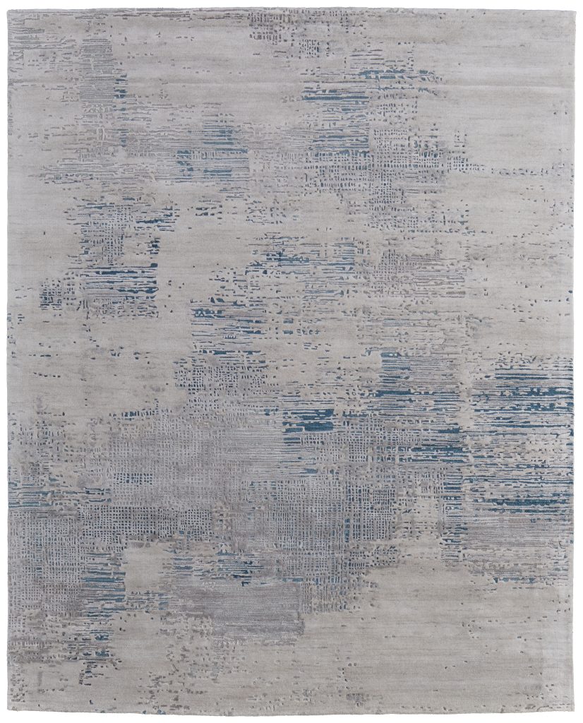 Zarah Modern Abstract, Gray/Taupe/Blue