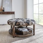 Harlow Round Tufted Ottoman