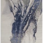 Mandana Modern Abstract, Ivory/Blue