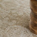 Augustine Traditional Medallion, Tan/Ivory