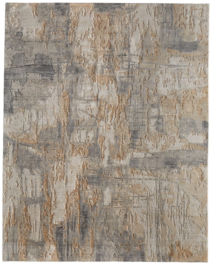 Jaxson Modern Abstract, Gray/Tan/Ivory