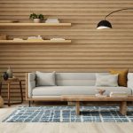 Colton Modern Abstract, Blue/Ivory