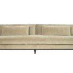 Rene Cazares Boulevard 46" Deep Iron Base Sofa 196776 at Norwood Furniture