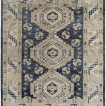 Fillmore Traditional Diamond, Blue/Ivory