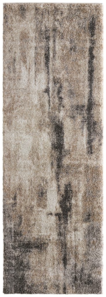 Richmond Modern Abstract, Tan/Gray