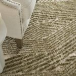 Colton Modern Abstract, Green/Tan