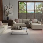 Katya Modern Gradient & Ombre, Pink/Ivory
