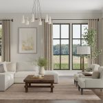 Lakewood Modern Solid, Brown/Black/Gray