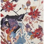Dafney Transitional Floral & Botanical, Red/Blue/Purple