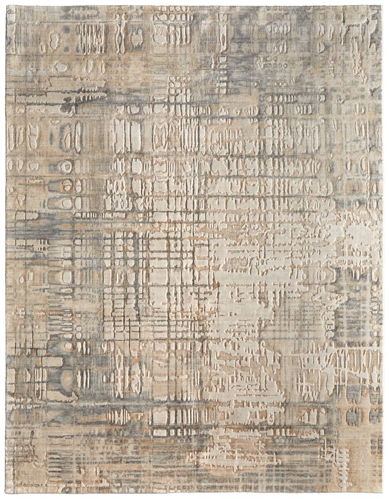 Jaxson Modern Abstract, Ivory/Tan/Gray