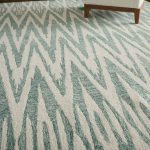 Wallace Modern Chevron, Blue/White