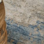 Sonora Modern Abstract, Taupe/Ivory/Blue