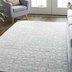 Redford Transitional Solid, White/Silver