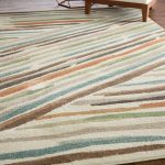 Eden Modern Abstract, Ivory/Brown/Blue