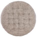 XL Well-Rounded Tufted Round Ottoman