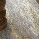 Aura Modern Abstract, Gold/Gray/Ivory