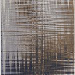 Clio Modern Abstract, Blue/Orange/Gray