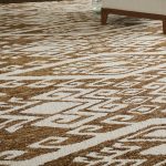 Wallace Transitional Medallion, Brown/White