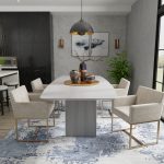 Zarah Modern Abstract, Blue/Ivory