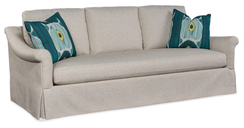Emme Skirted Sofa (Topstitch)