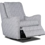 Dimitri Swivel Glider Recliner Solid Back - Power Recline