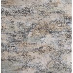 Greenwich Modern Abstract, Ivory/Tan/Blue