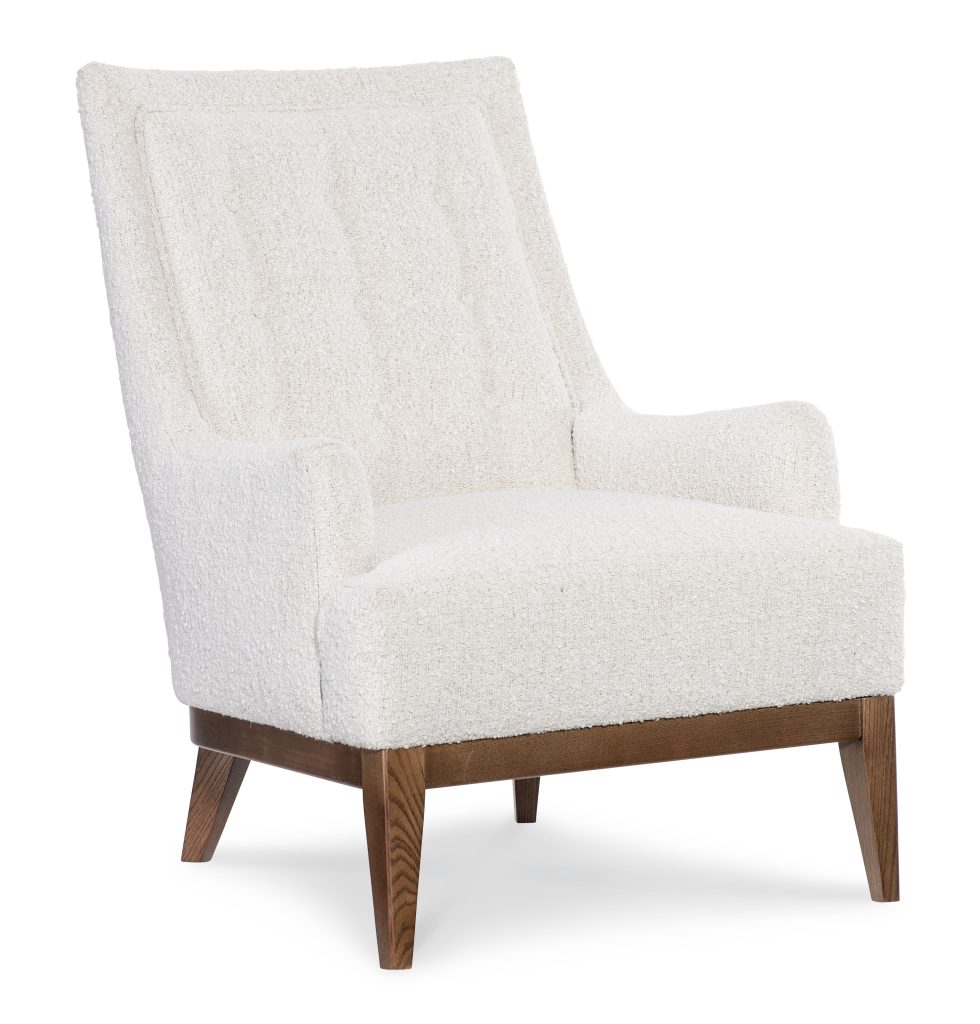 Holden Wing Chair with Buttons