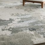 Prasad Modern Watercolor, Ivory/Gray