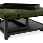 Henri Square Tufted Tray Ottoman