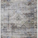 Melrose Transitional Distressed, Gray/Red/Blue