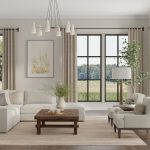 Lakewood Modern Solid, Tan/Brown/Gray