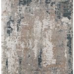 Richmond Modern Abstract, Gray/White/Blue
