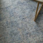 Caldwell Transitional Distressed, Blue/Ivory