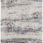 Gilmore Modern Abstract, Ivory/Blue/Gray