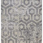 Micah Modern Distressed, Gray/Taupe/Silver