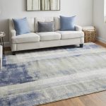 Clio Modern Abstract, Blue/Green/Ivory