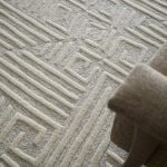 Enzo Transitional Geometric, Tan/Ivory