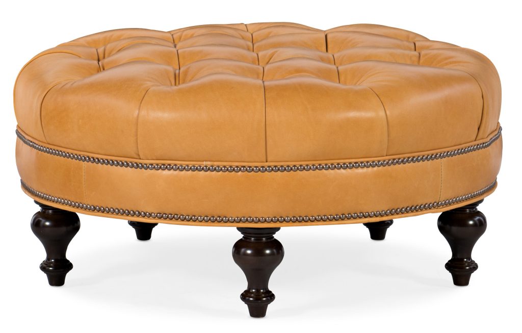 Well-Rounded Tufted Round Ottoman