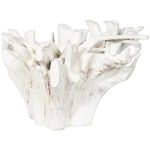 Teak Root Dining Table Base, Bleached