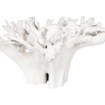Teak Root Dining Table Base, Bleached