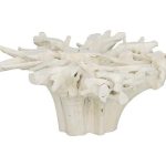 Teak Root Dining Table, Bleached