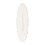 Cycladic Oval Wall Decor, Resin, Off White