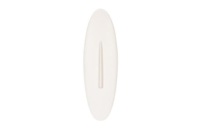 Cycladic Oval Wall Decor, Resin, Off White